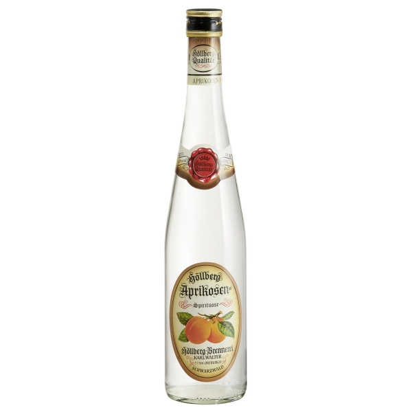 0,7 Liter Flasche Höllberg Aprikose mit 40% vol. Alkoholgehalt